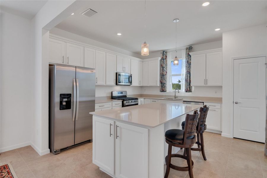 Furnished interior view inside a new home in , Vero Beach (Image 12). Furnished interior view inside a new home in , Vero Beach (Image 12).