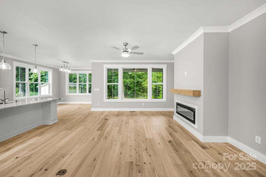 Spacious, unfurnished interior of a new home in , Winston-Salem (Image 35).