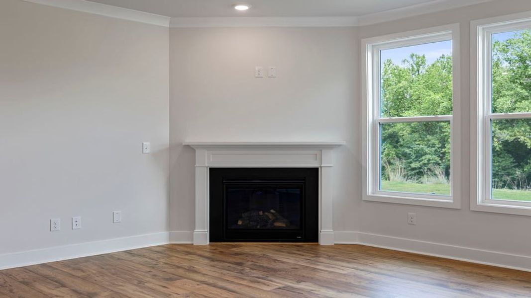 Representative unfurnished interior of a home built from the Fleetwood by D.R. Horton in Harrison Valley, Simpsonville (Image 18).