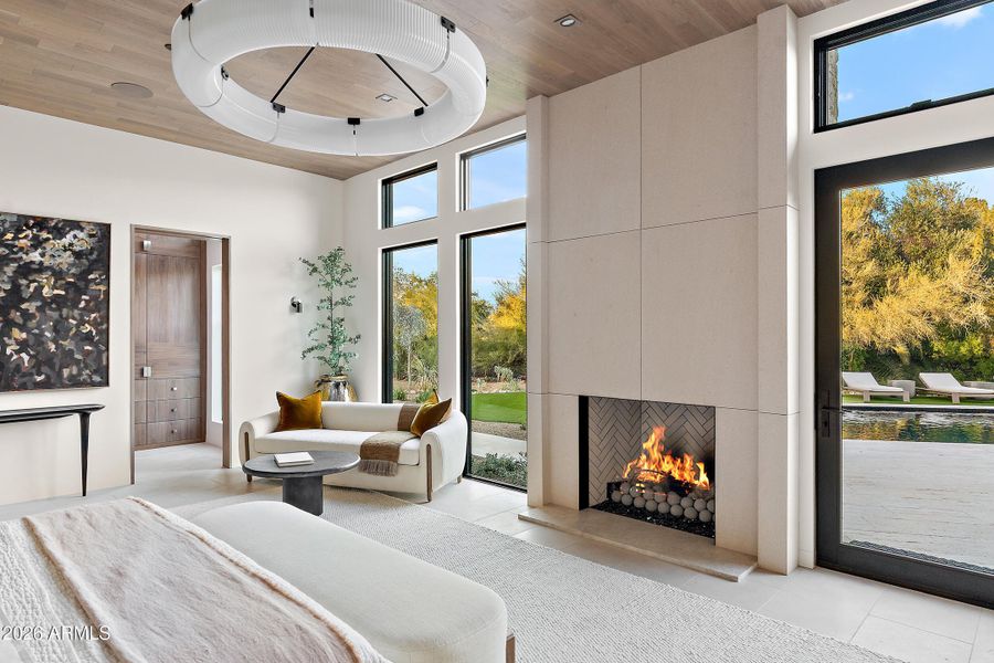 Primary Suite - pool views