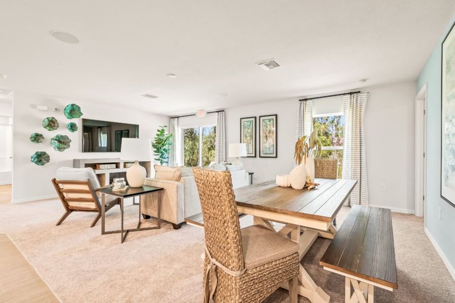Furnished interior view inside a new home in Lehigh Acres, Lehigh Acres (Image 20).