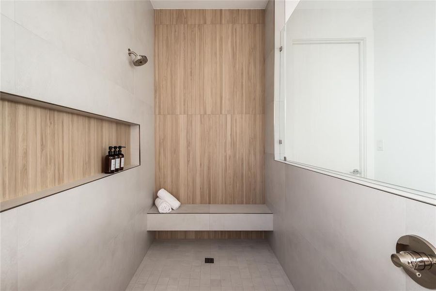 Close-up of interior finishes inside a home in , Dallas (Image 22).