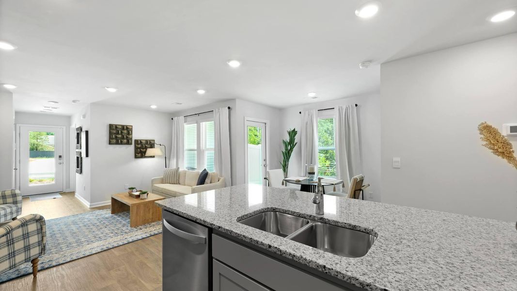 Furnished interior view inside a new home in The Timbers, Harleyville (Image 20).