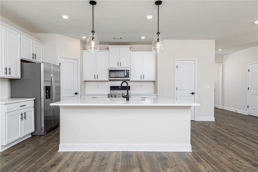 Furnished interior view inside a new home in Mount Tabor Pointe, Dallas (Image 7).