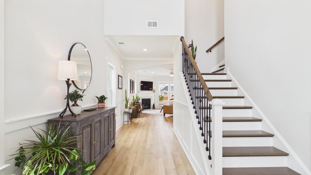 Furnished interior view inside a new home in Hewing Farms, Summerville (Image 6).