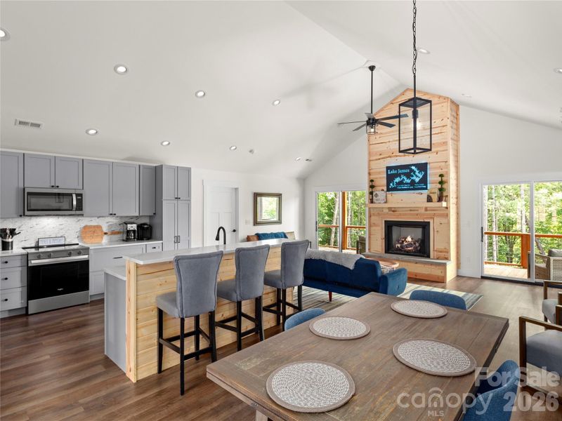 Furnished interior view inside a new home in , Nebo (Image 22).