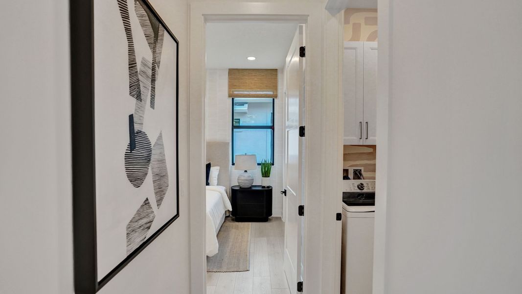 Hall to bedroom Hall to bedroom