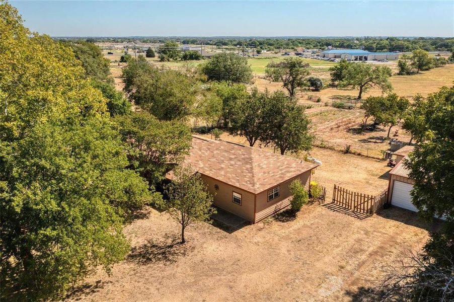 Aerial View of home