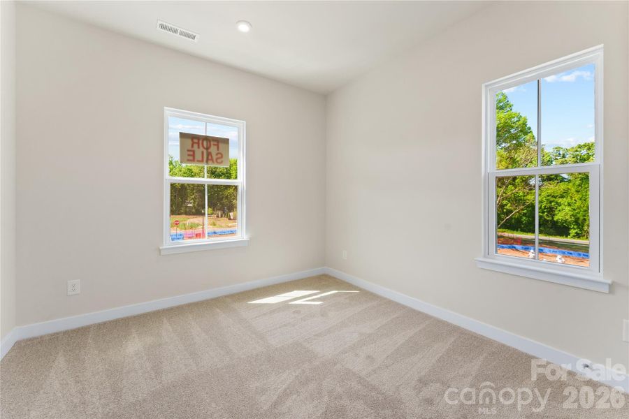Spacious, unfurnished interior of a new home in Stowe Branch Townhomes, Charlotte (Image 11). Spacious, unfurnished interior of a new home in Stowe Branch Townhomes, Charlotte (Image 11).