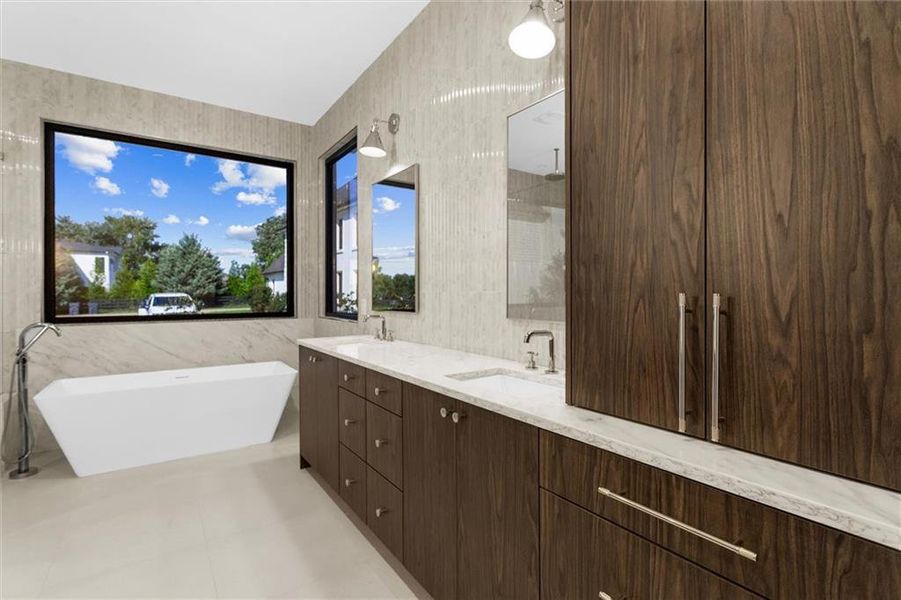 Furnished interior view inside a new home in , Sugar Hill (Image 12).