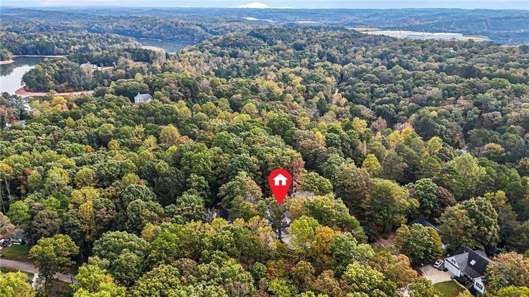 Front exterior of a new home in , Gainesville, GA, highlighting curb appeal (Image 20).