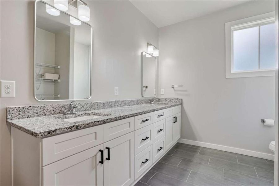 Furnished interior view inside a new home in , Atlanta (Image 11).