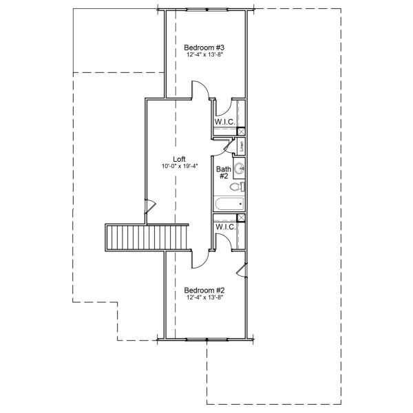 2D floor plan layout of this home in Arcadia, Myrtle Beach, SC (Image 3).