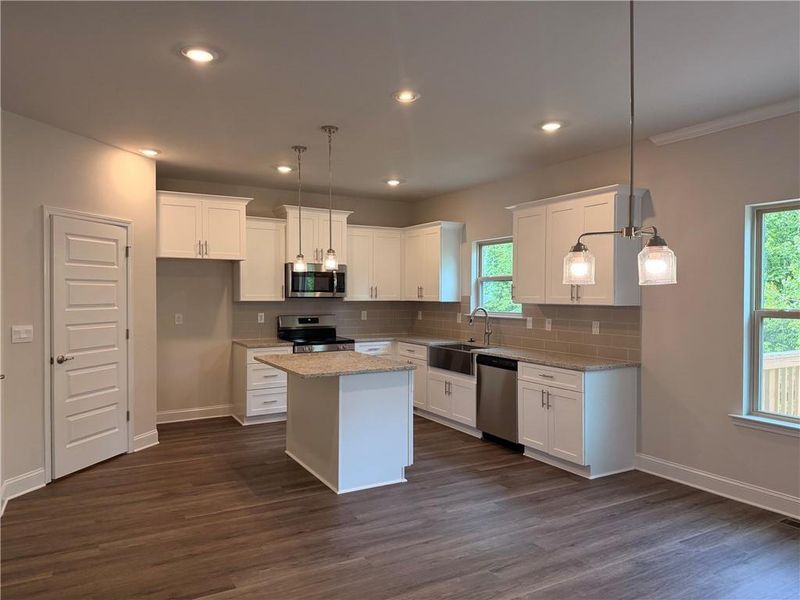 Furnished interior view inside a new home in Magnolia Villas, Cornelia (Image 10).
