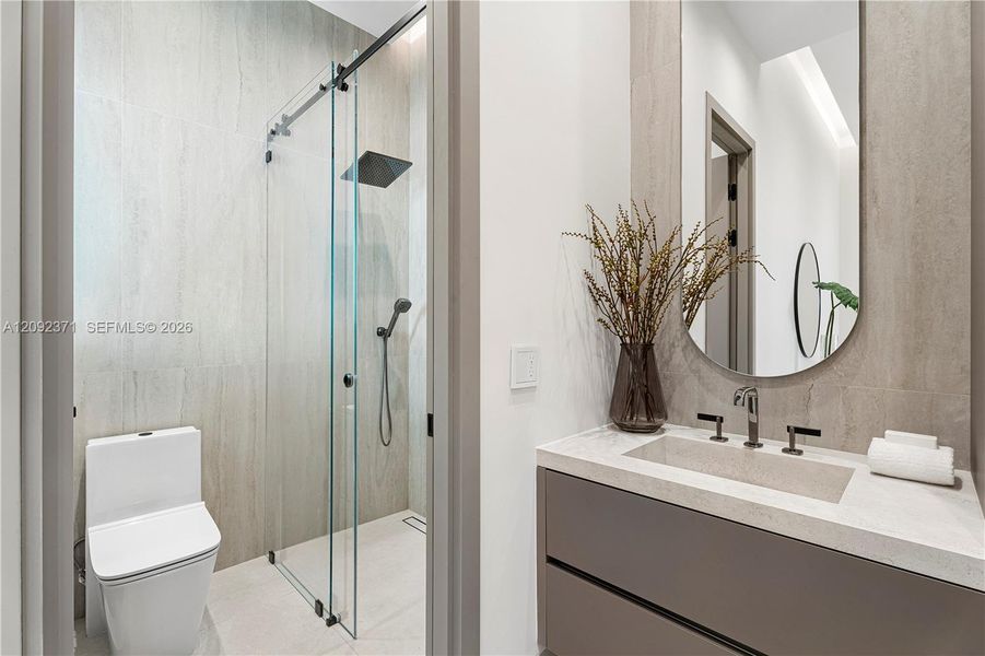 Furnished interior view inside a new home in , Pinecrest (Image 54).