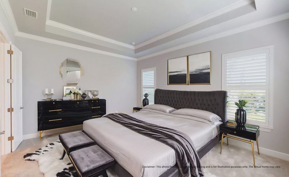 Furnished interior view inside a new home in Verona Oceanside, Ormond Beach (Image 5).