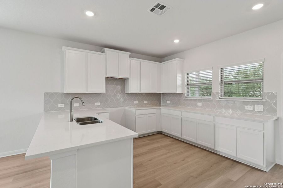 Furnished interior view inside a new home in Royal Crest, San Antonio (Image 15). Furnished interior view inside a new home in Royal Crest, San Antonio (Image 15).