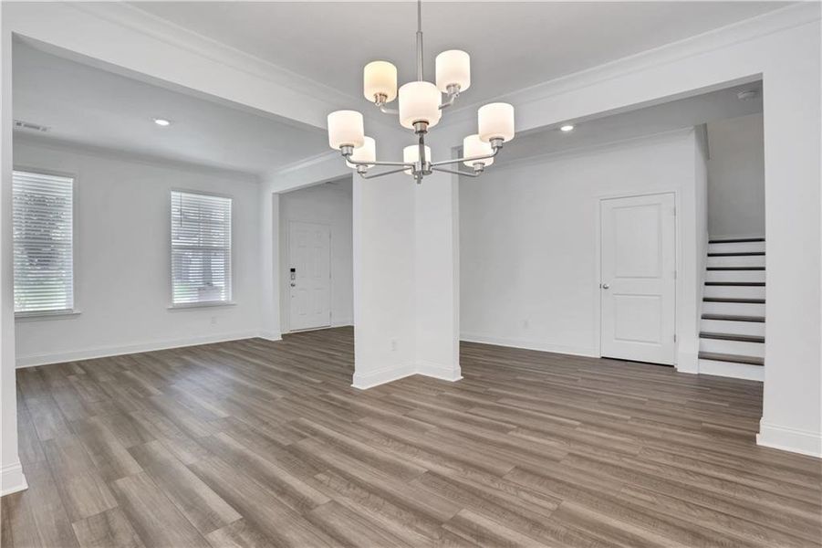 Spacious, unfurnished interior of a new home in Bailey Fence, Dacula (Image 30). Spacious, unfurnished interior of a new home in Bailey Fence, Dacula (Image 30).