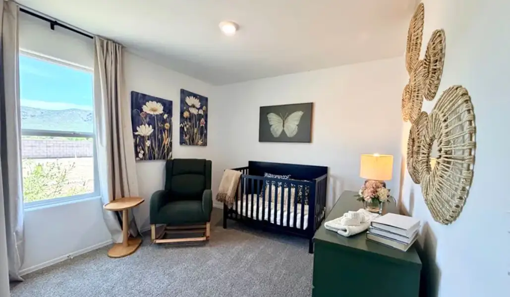 Furnished interior view inside a new home in Sorrel Ridge Estates, Tucson (Image 32).