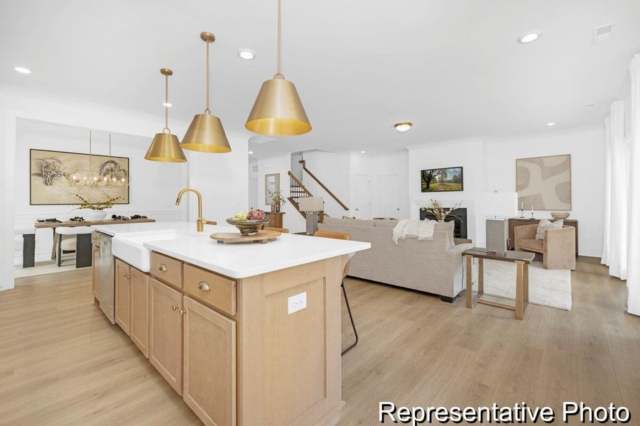 Furnished interior view inside a new home in , Ridgeville (Image 10).