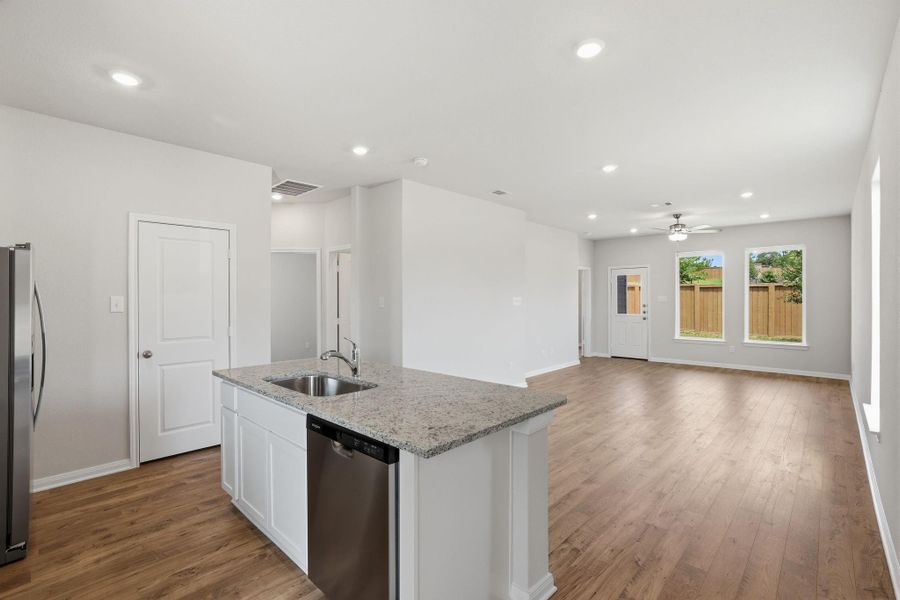 Furnished interior view inside a new home in Magnolia Woods, Magnolia (Image 4).