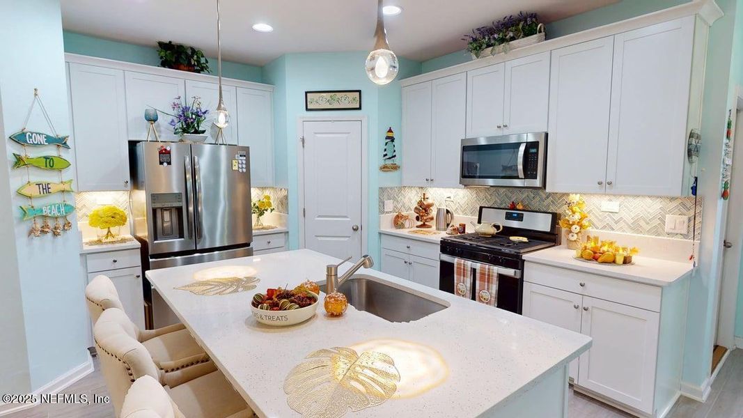 Furnished interior view inside a new home in , Jacksonville (Image 16).