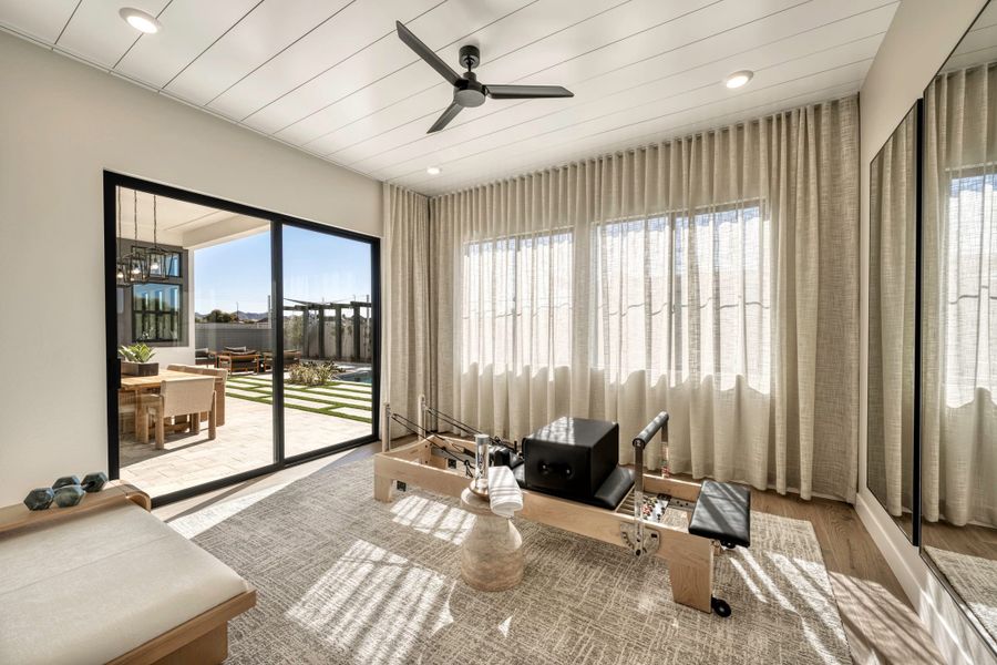Representative furnished interior of a home built from the Lustre Plan 9003 by Tri Pointe Homes in Emberly, Gilbert (Image 26). Representative furnished interior of a home built from the Lustre Plan 9003 by Tri Pointe Homes in Emberly, Gilbert (Image 26).