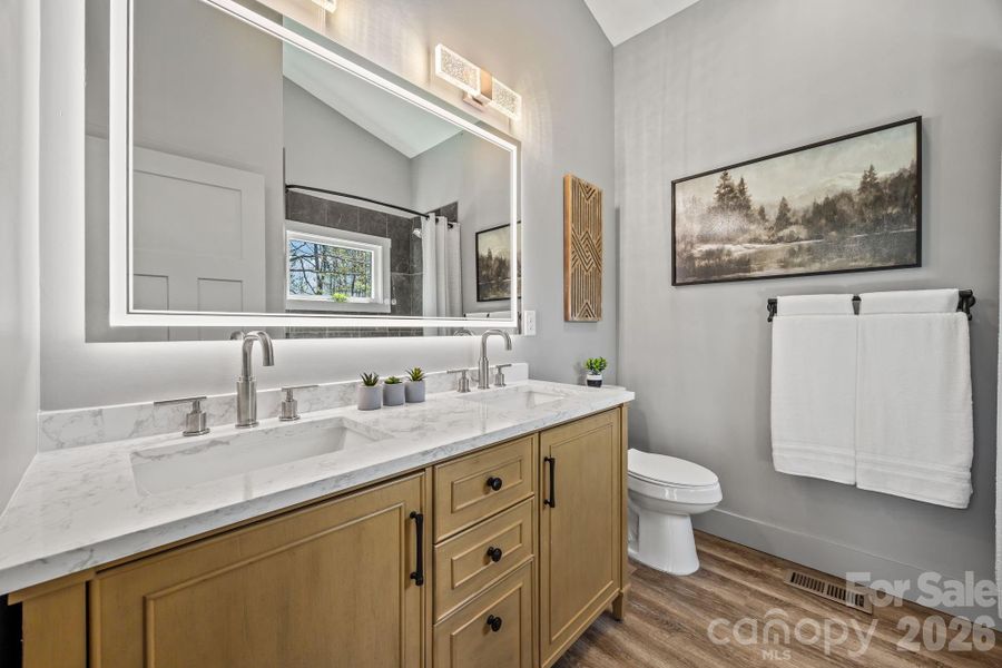 Furnished interior view inside a new home in , Black Mountain (Image 5).