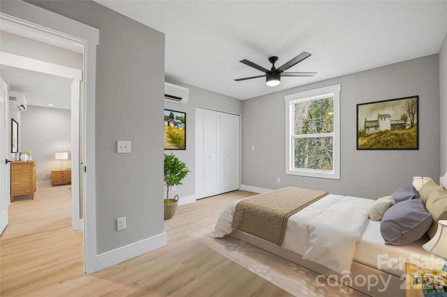 Furnished interior view inside a new home in , Asheville (Image 12).