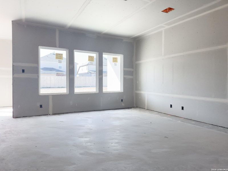 In-progress construction of a new home in Cordova Trails, Seguin, TX (Image 25).