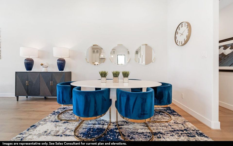 Furnished interior view inside a new home in River Ranch Meadows, Dayton (Image 9).