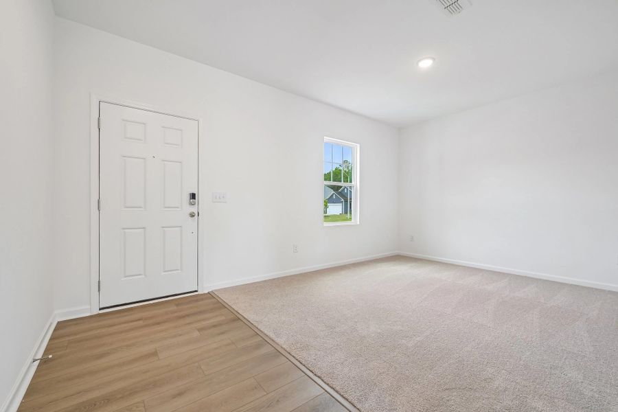 Spacious, unfurnished interior of a new home in Middleton Farms, Middlesex (Image 14). Spacious, unfurnished interior of a new home in Middleton Farms, Middlesex (Image 14).