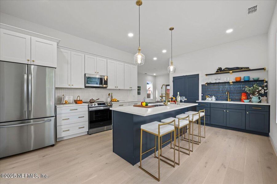 Furnished interior view inside a new home in , Jacksonville (Image 18).