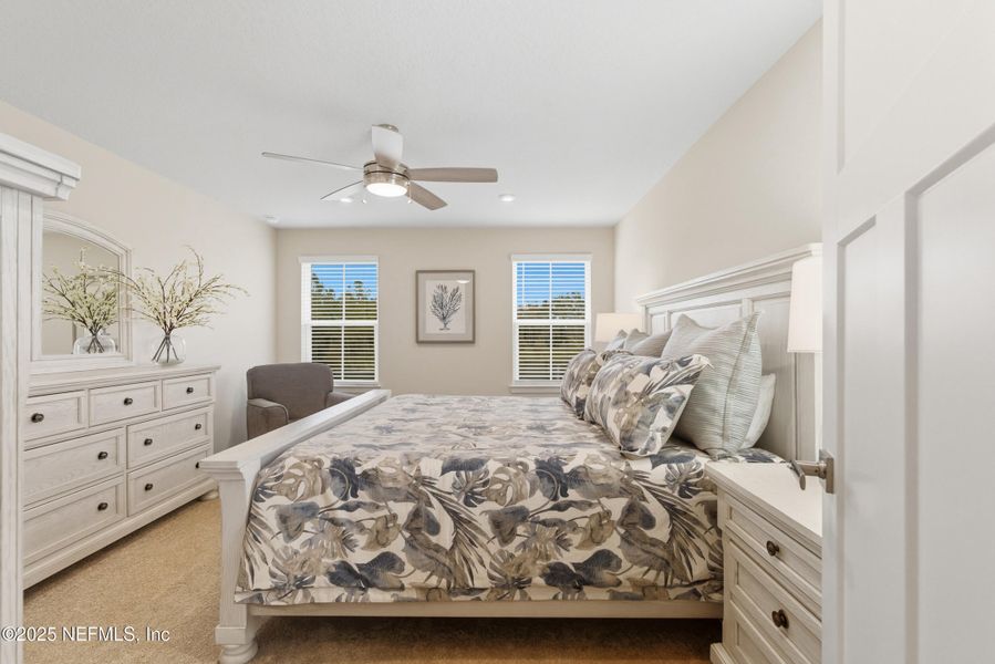 Furnished interior view inside a new home in Shearwater Townhomes, St. Augustine (Image 28).