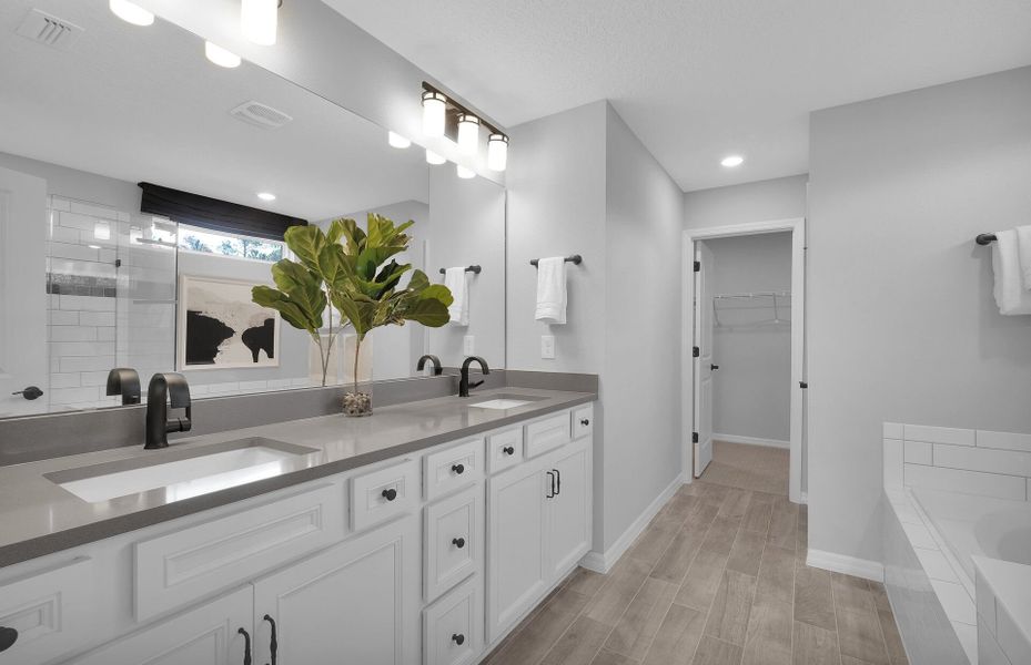Furnished interior view inside a new home in The Preserve at Bannon Lakes, St. Augustine (Image 11).