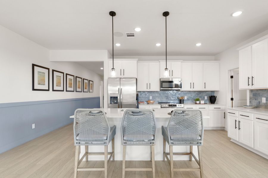 Representative furnished interior of a home built from the The Laurel G by Davidson Homes LLC in Meadow Ridge Estates, Josephine (Image 10).