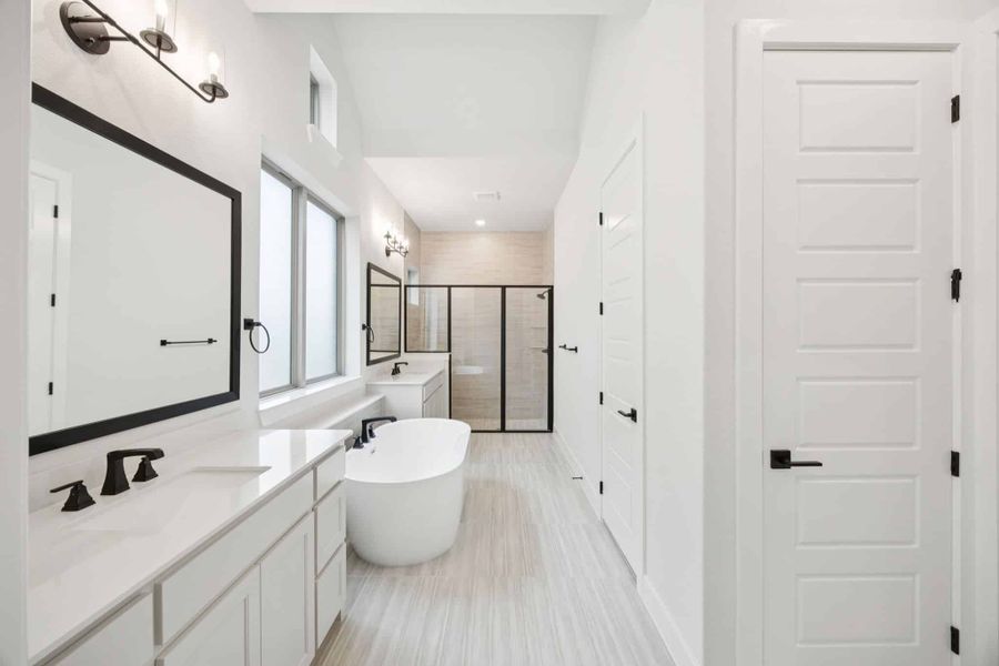 Furnished interior view inside a new home in The Grove Frisco, Frisco (Image 9).