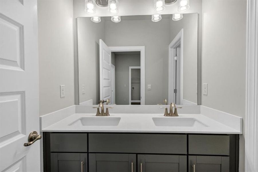 Furnished interior view inside a new home in Tuscany Hills, Douglasville (Image 8).