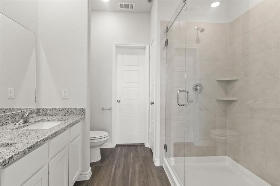 Furnished interior view inside a new home in Retreat at Fossil Creek, Fort Worth (Image 7).