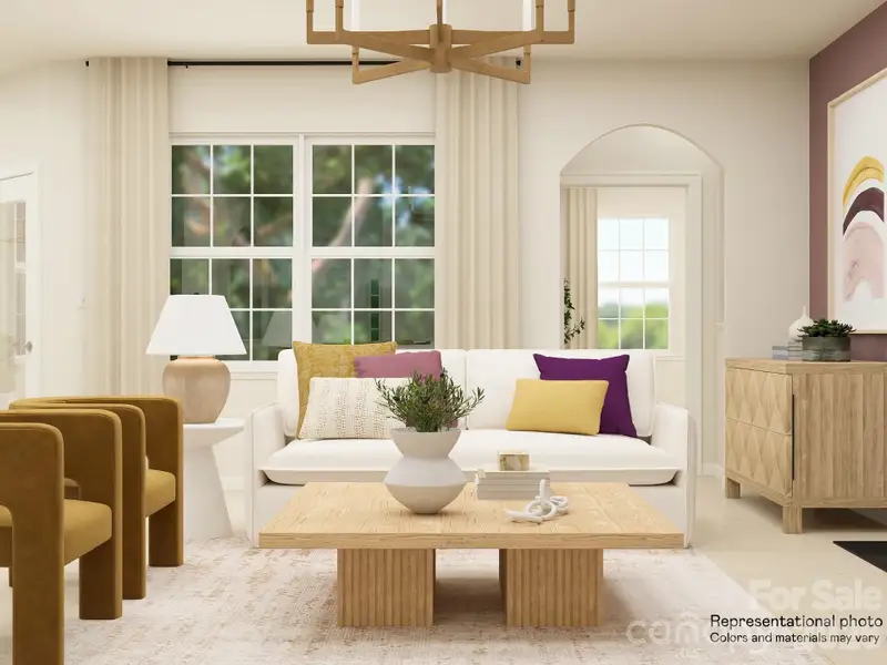 Furnished interior view inside a new home in Roselyn, Lancaster (Image 7).