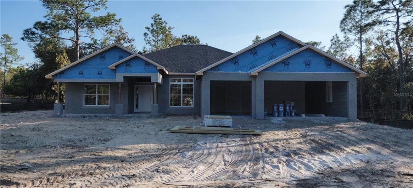 In-progress construction of a new home in Royal Highlands, Brooksville, FL (Image 14).