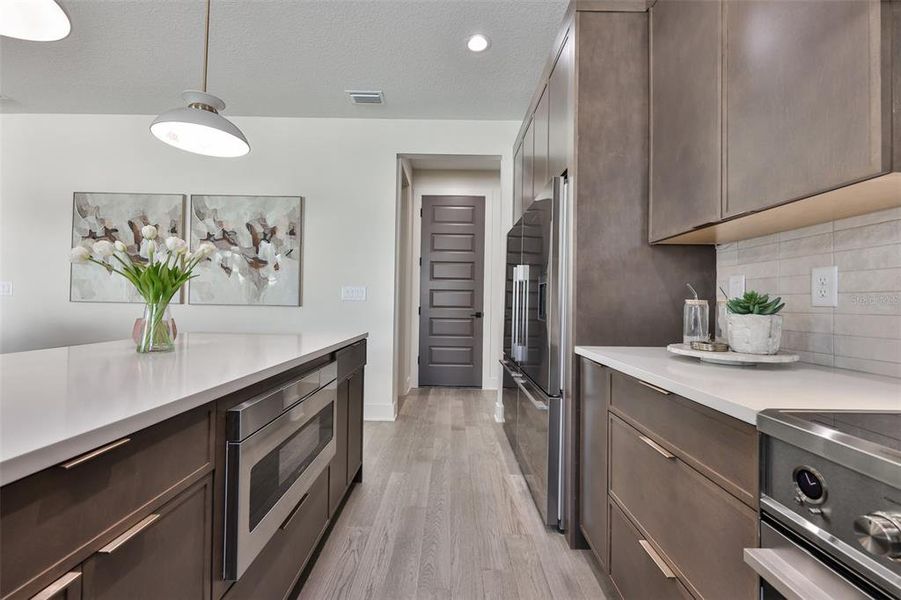 Furnished interior view inside a new home in , Tampa (Image 42).