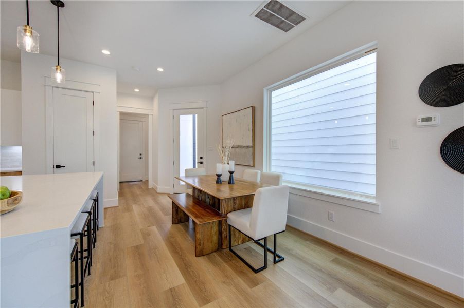 Furnished interior view inside a new home in , Houston (Image 25).