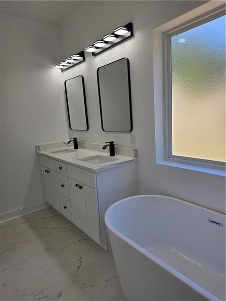 Furnished interior view inside a new home in , Austell (Image 6).