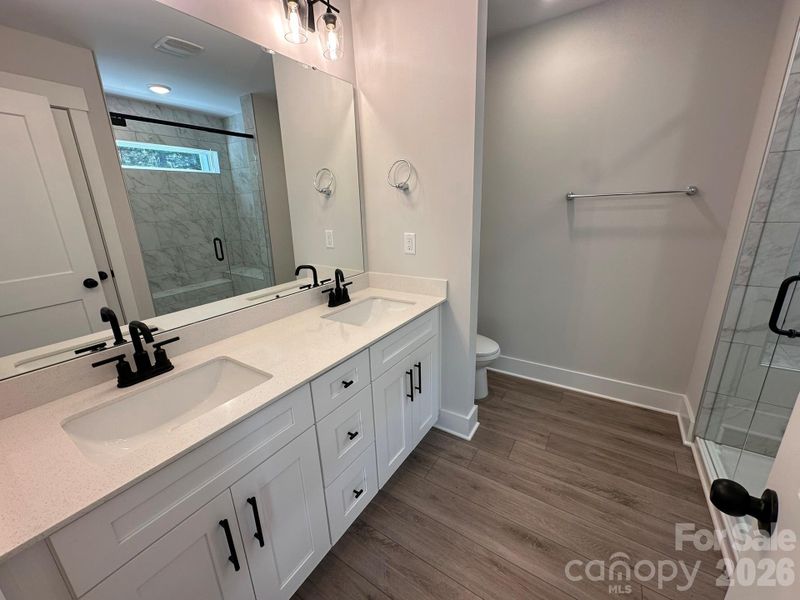 Furnished interior view inside a new home in Blythe Mill Townhomes, Waxhaw (Image 5). Furnished interior view inside a new home in Blythe Mill Townhomes, Waxhaw (Image 5).
