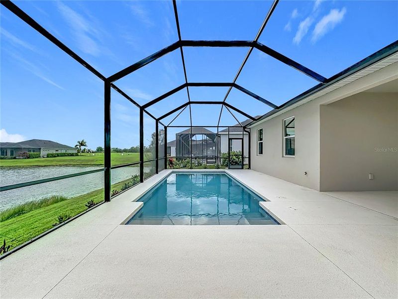 Exterior details and patio area of a home in , Parrish (Image 26).