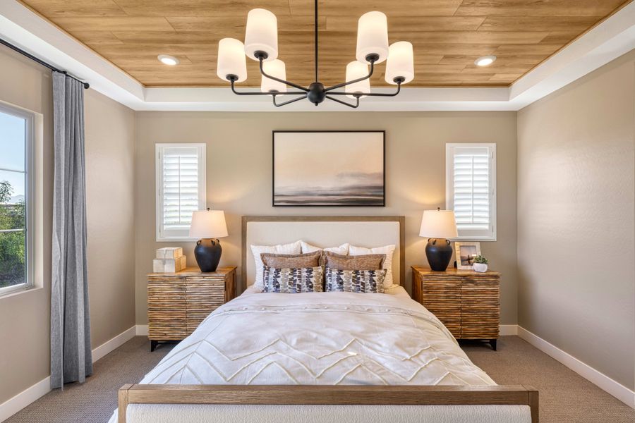 Representative furnished interior of a home built from the Elden Plan 4505 by Tri Pointe Homes in Waterston Central, Gilbert (Image 14).
