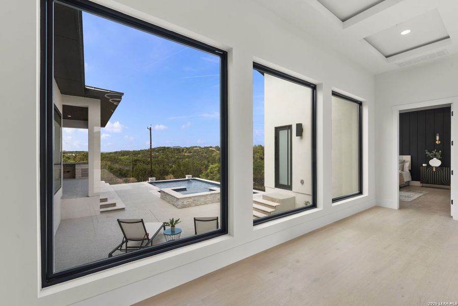 Exterior details and patio area of a home in , San Antonio (Image 4). Exterior details and patio area of a home in , San Antonio (Image 4).