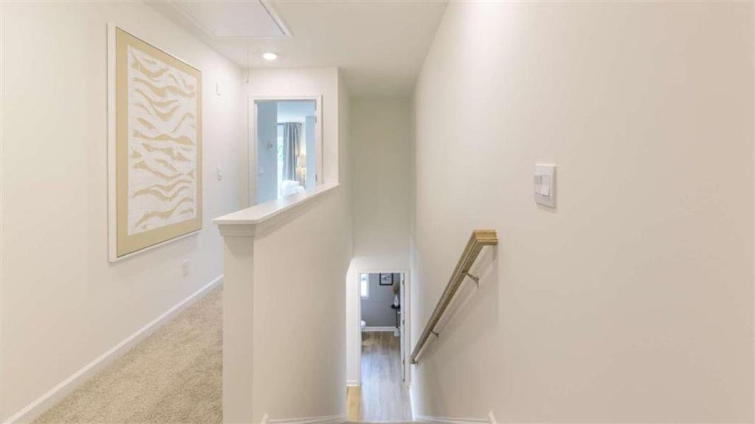 Furnished interior view inside a new home in Benteen Reserve, Atlanta (Image 7).
