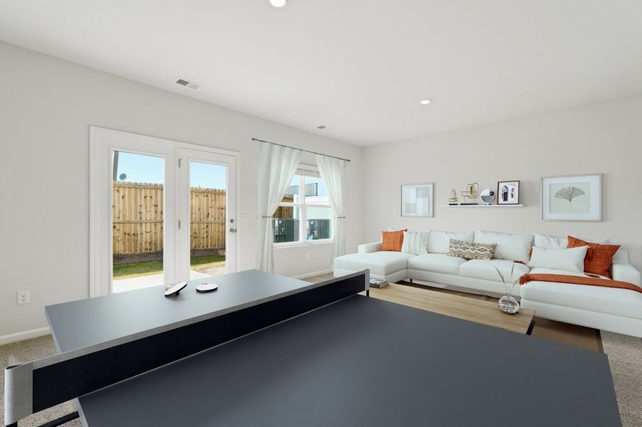 Representative furnished interior of a home built from the Tigerlily - Genesis Value Collection by Mungo Homes in Edwards Station, Taylors (Image 8).